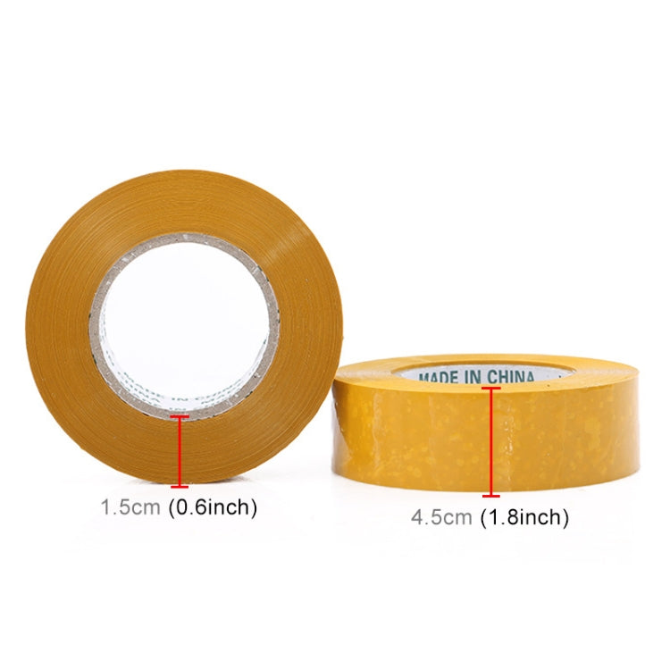 45mm Width 15mm Thickness Package Sealing Packing Tape Roll Sticker