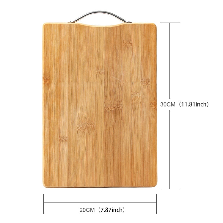 Kitchen Rectangular Bamboo Chopping Block Thickening Cutting Board,  Size: 30cm x 20cm