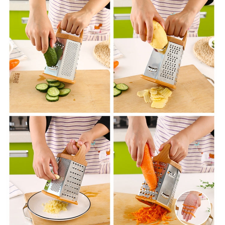 Multi-functional Six-side Stainless Steel Vegetable Chopper Cutting Tools