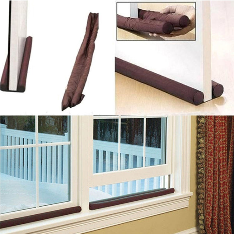 5 PCS TWIN DRAFT GUARD Creative Home Improvement Accessories Door Window Dustproof Tools, Length: 90cm