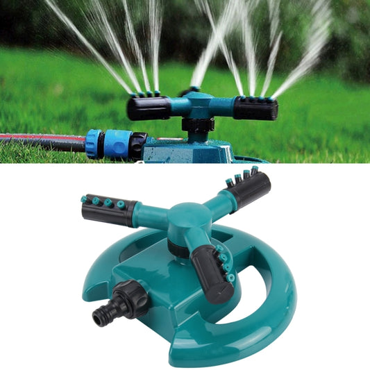 Garden Automatic Rotating Nozzle 360 Degree Rotary Automatic Sprinkler Garden Lawn Watering Nozzle Irrigation Nozzle with 3/4 inch Water Hose Connector