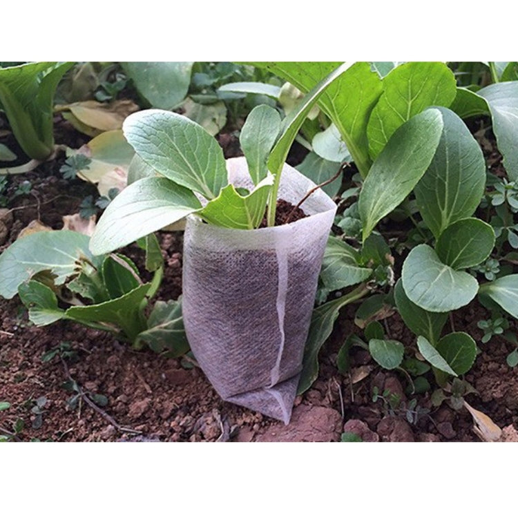 100pcs/Pack Nursery Pots Seedling-Raising Bags Environmental Non-woven Nursery Bags