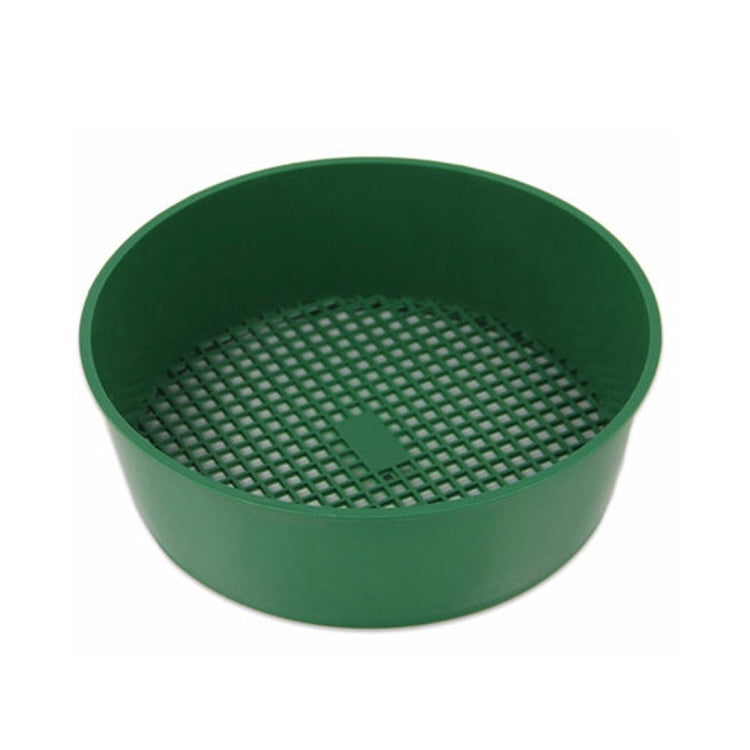 Plastic Mesh Sieve Soil Sieve PE Plastic Net Glasses of Gardening Tools Gardening Supplies, Sieve Diameter: 3 x 3.5mm