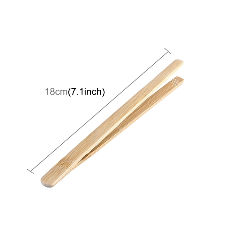 Bamboo Straight Tweezer Plants Cleaning Tool Moss Micro-landscape Making Tools Bamboo Product Plants Tweezers, Length: 18cm