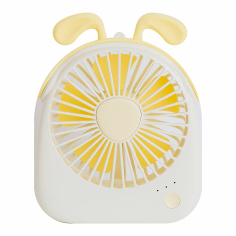 WT-F14 1200 mAh Rabbit Shape Mini Portable Fan with 3 Speed Control