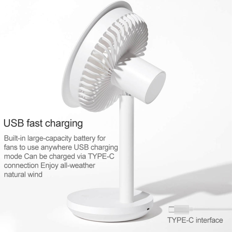Original Xiaomi Youpin SOLOVE USB Charging Desktop Electric Fan Dormitory Office Mini Fan, with 3 Speed Control