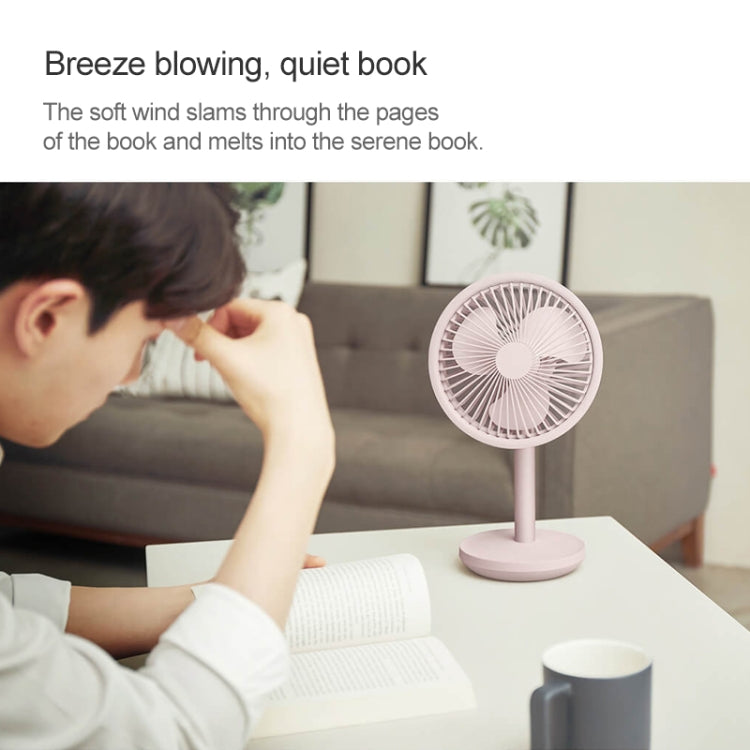 Original Xiaomi Youpin SOLOVE USB Charging Desktop Electric Fan Dormitory Office Mini Fan, with 3 Speed Control