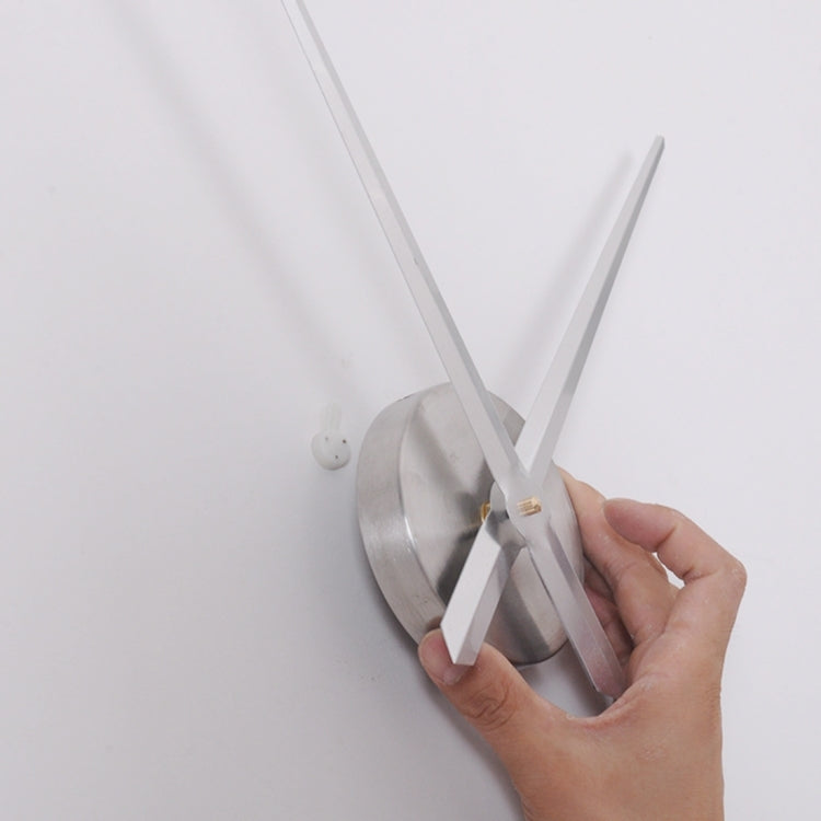 Creative 3D Mirror DIY Wall Sticker Clock, Size: 120*120cm