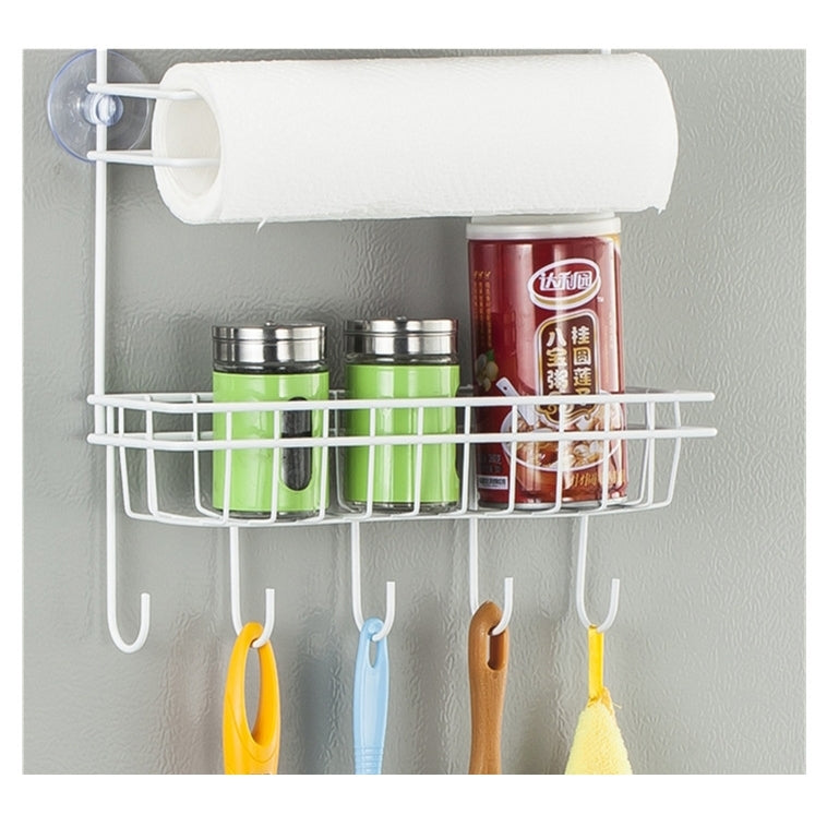 Multi-layer Fridge Storage Rack Side Shelf Sidewall Holder Multi-function Kitchen Organizer Household, Size: 25 x 9.5 x 62cm