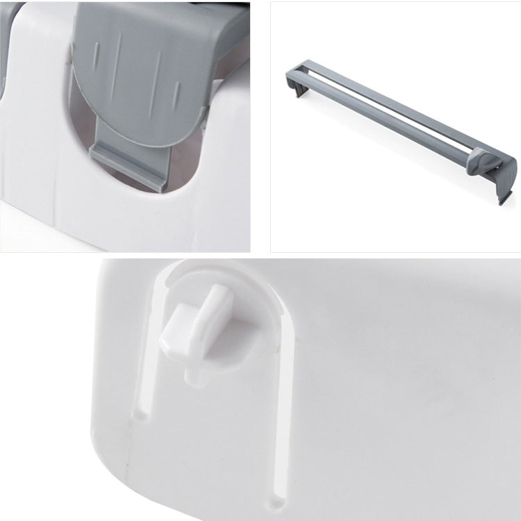 Kitchen Wall Mounted Cling Film Holder Wrap Storage Rack Hanger Rack Cutting Device, Size: 39 x 10 x 24cm