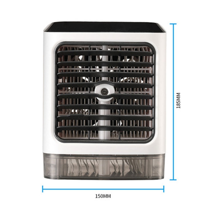 Mini Desktop Cooling Fan Humidifier Air Conditioning Fan Moisturizing Spray Fan