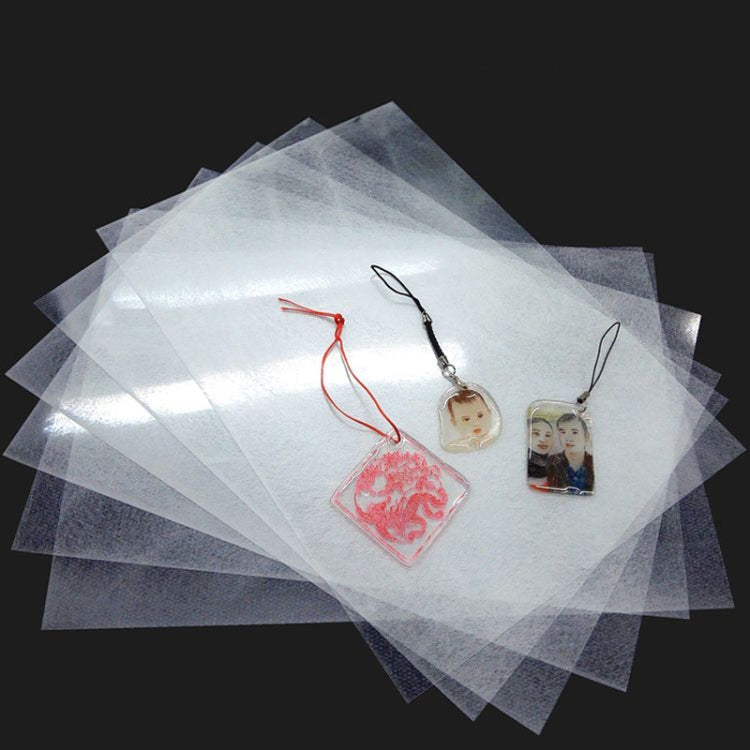 50 PCS Translucent Rough Grinding Heat Shrink Film DIY Heat Shrink Film