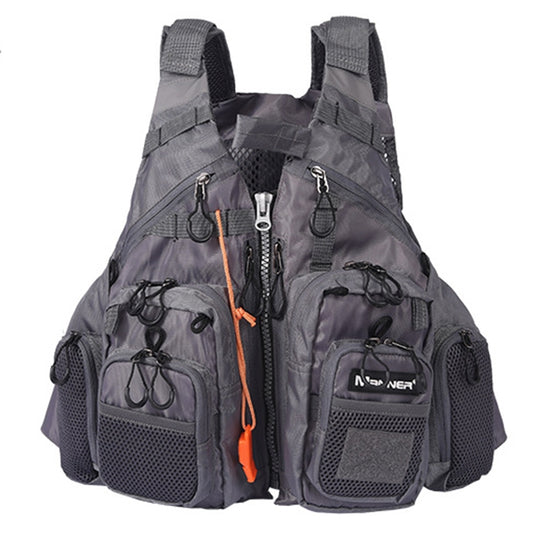 MANNER Outdoor Multifunctional Fishing Life Vest Swimming Life Jacket