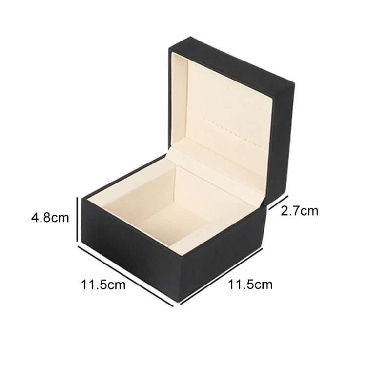 SBH002 PU Wrist Watch Storage Box Protective Case, Size: L