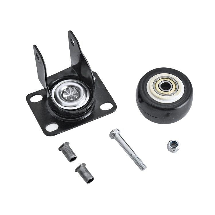 2 PCS 2 inch Furniture Cabinet Coffee Table Silent Universal Brake Wheel