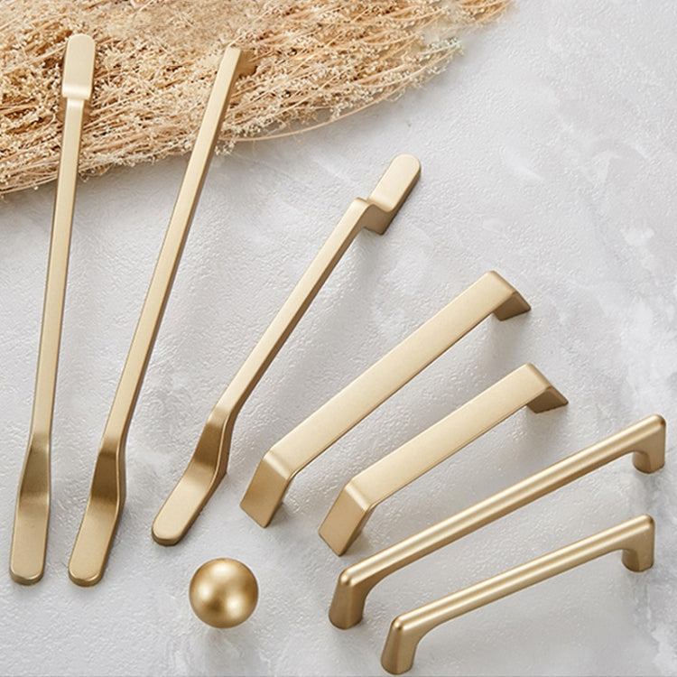 9008-224 Modern Simple Cabinet Door Handle Drawer Wardrobe Zinc Alloy Handle