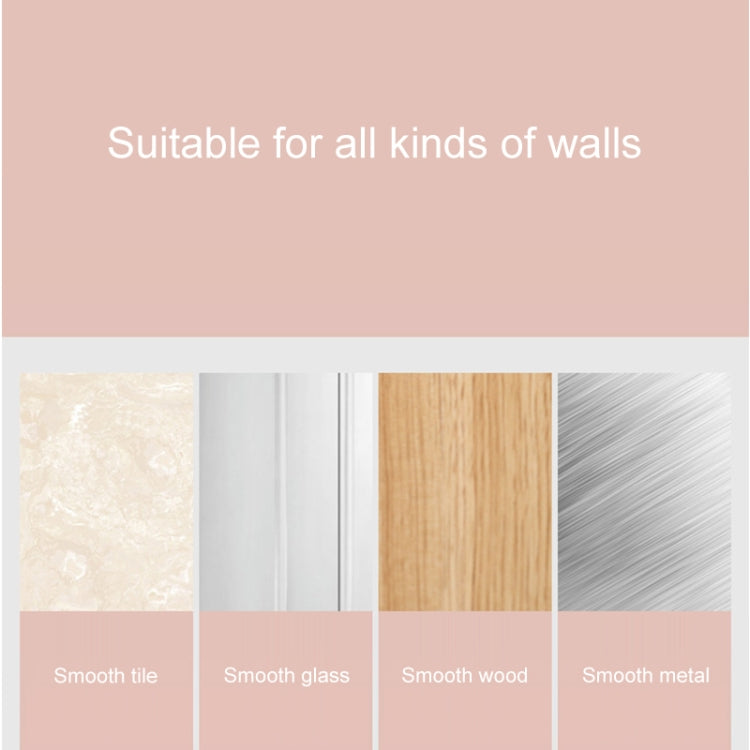 5pcs Wall-mounted Mop Storage Hooks No-stick Stick Kitchen Bathroom Brush Storage Tools