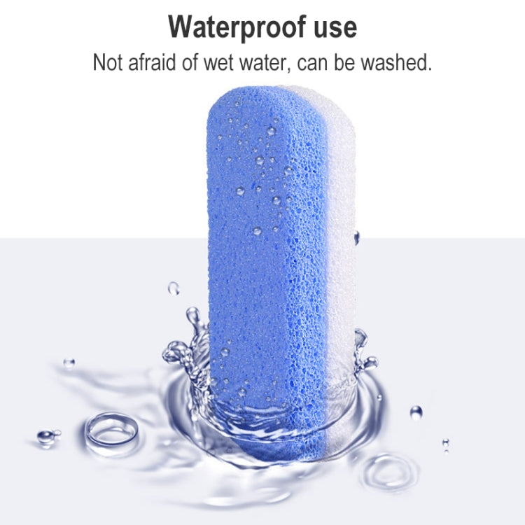 037 Double-color Grindstone Foam Glass Foot Rub, Color Random Delivery