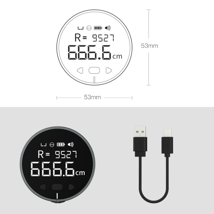 Original Xiaomi Youpin Duka Electronic Ruler Portable Rangefinder LCD Screen Digital Ruler