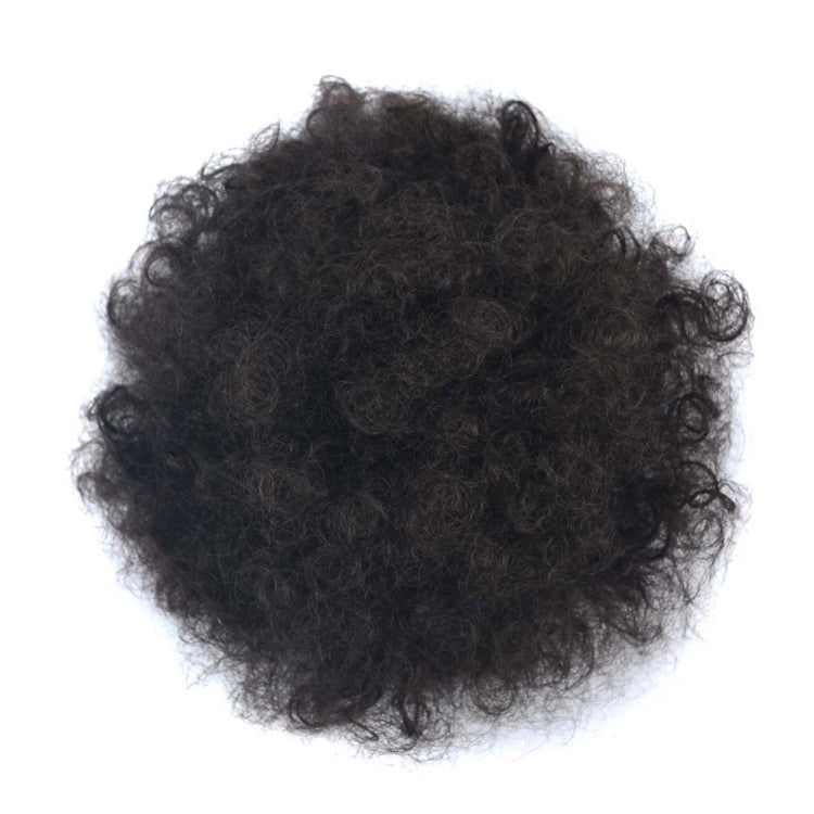 European and American Black People Explosion Head Fluffy Curl Hair Net Wig