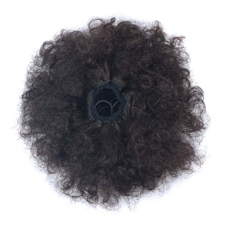 European and American Black People Explosion Head Fluffy Curl Hair Net Wig