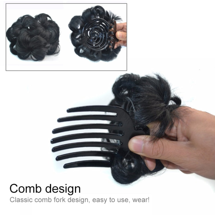 Wig Ball Head Flower Hairpin Hair Bag Wig Headband for Bride, 04C#, 2M33#, BUG#, 1#, 2#, 33#, 0906#, 73C#, 2M30#
