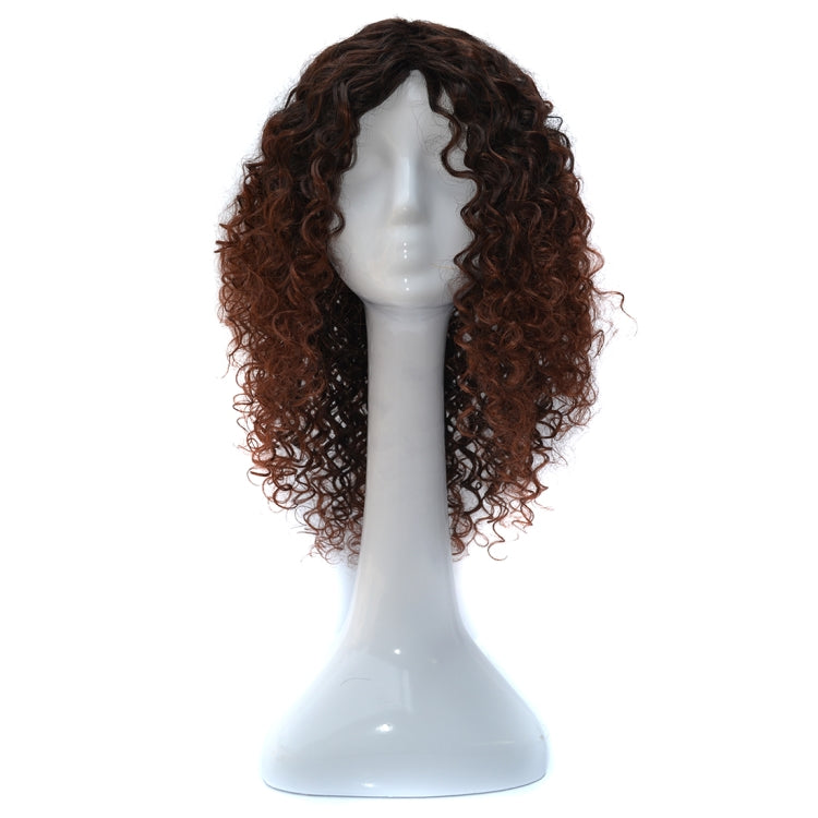 T191006 European and American Wig Headgear with Short and Small Curly Hair for Women
