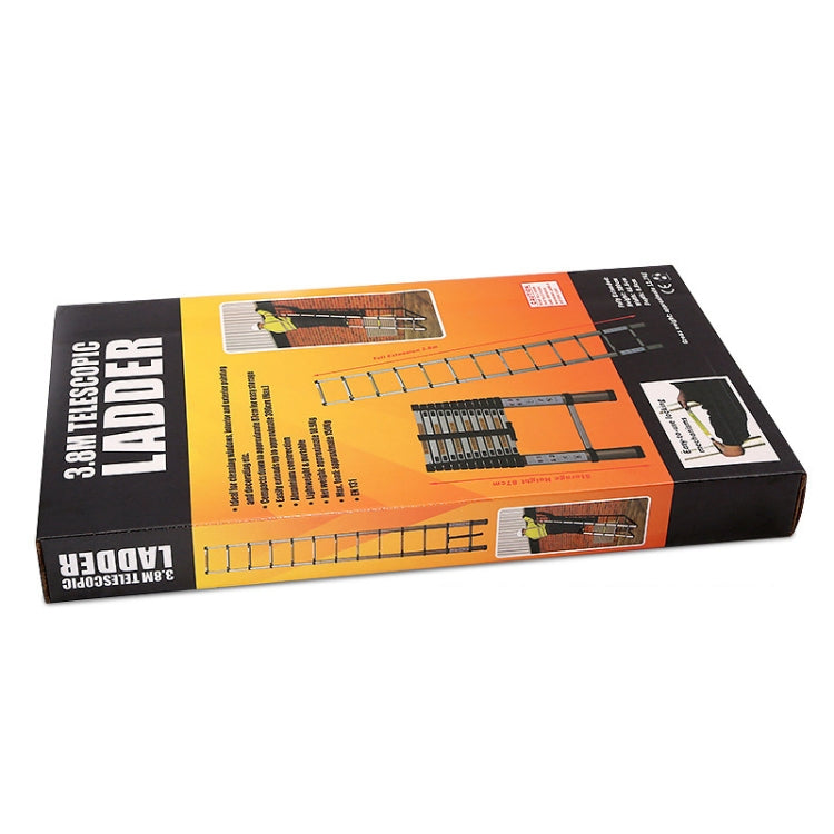 Multifunctional Thickened Aluminum Alloy Single-sided Telescopic Ladder, Size: 1.4m