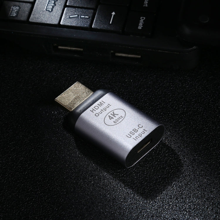 Type-C / USB-C Female to HDMI Male Aluminium Alloy Adapter