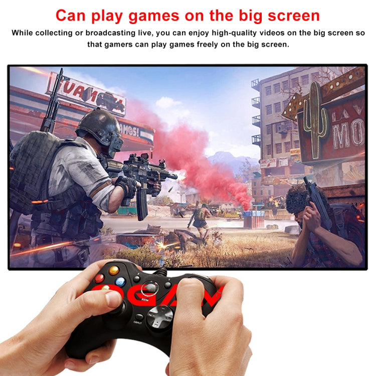 Z35 HDMI Female + Mic to HDMI Female + Audio + USB HD Video & Audio Capture Card with Loop