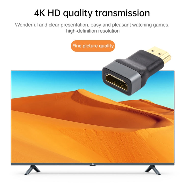 Gold-plated Head HDMI Female to HDMI Male Adapter