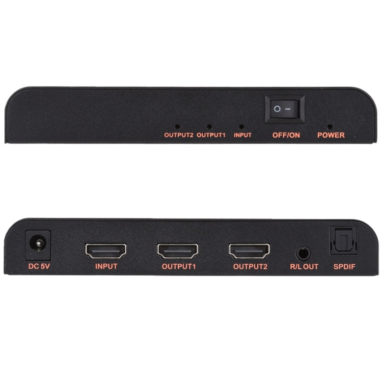 CY-041 1X2 HDMI 2.0 4K/60Hz Splitter, EU Plug