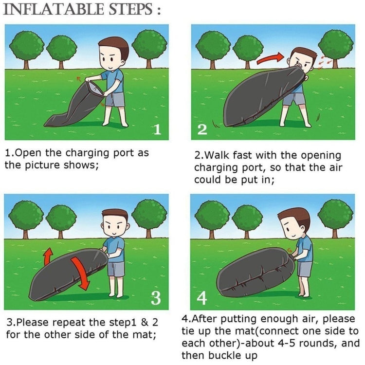 Inflatable Lounger Polyester Fabric Compression Air Bag Sofa for Beach / Travelling / Hospitality / Fishing, Size: 185cm x 75cm x 50cm, Normal Quality