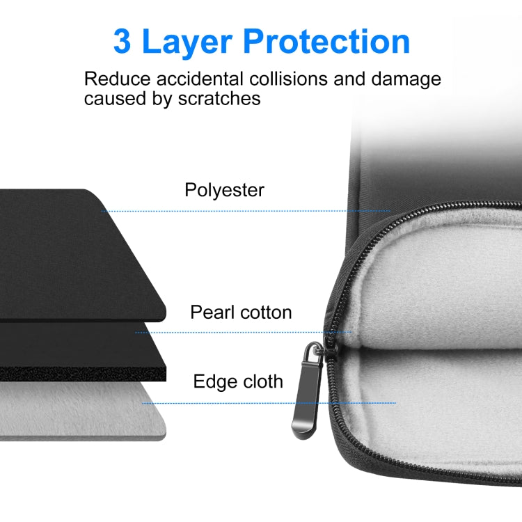 HAWEEL 11 inch Sleeve Case Zipper Briefcase Carrying Bag For Macbook, Samsung, Lenovo, Sony, DELL Alienware, CHUWI, ASUS, HP, 11 inch and Below Laptops / Tablets