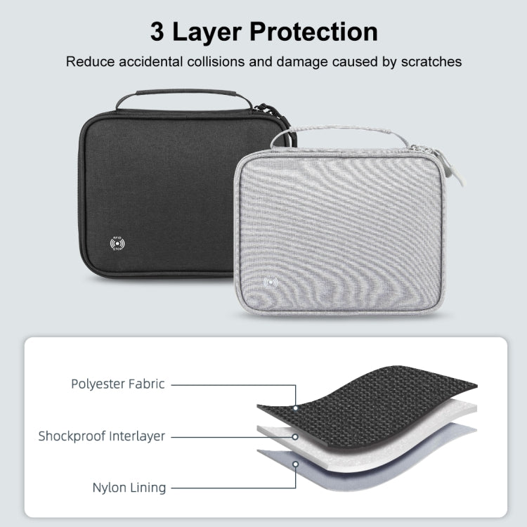 HAWEEL Passport Wallet Document Organizer Credit Cards Case Bag with Handle