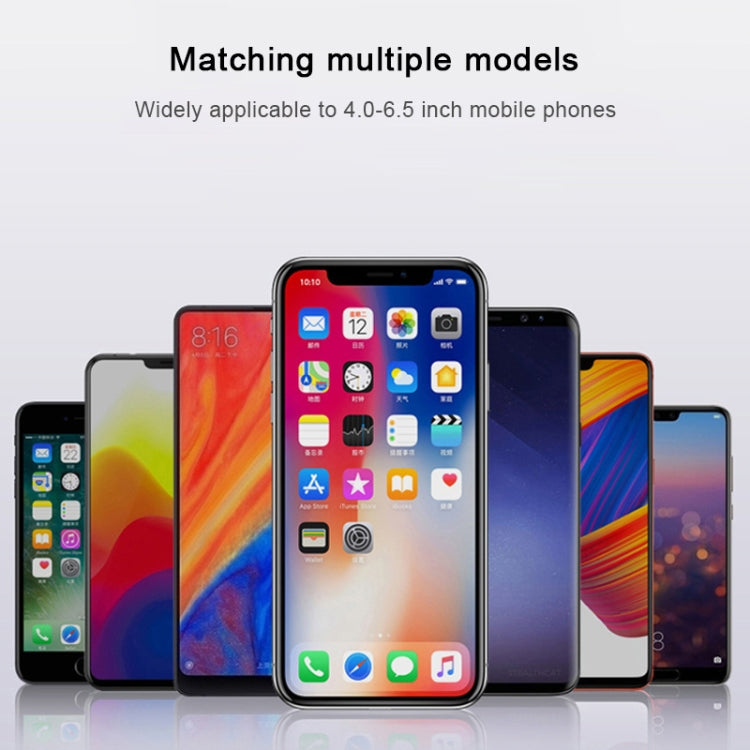 S7 15W QI 360 Degree Rotatable Infrared Induction Car Air Outlet Wireless Charging Mobile Phone Holder for 4.0-6.5 inch Mobile Phones