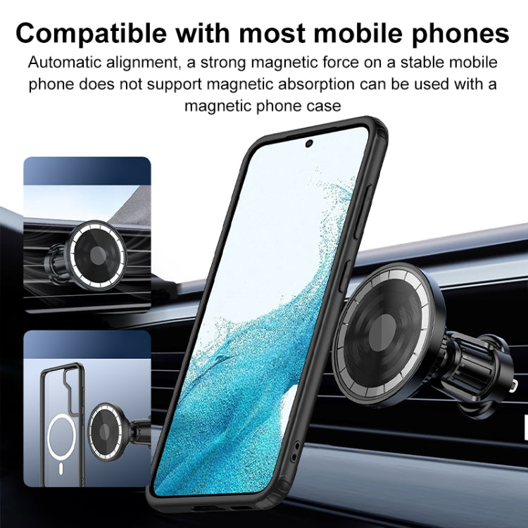 wlons Air Outlet Transparent Magnetic Car Holder