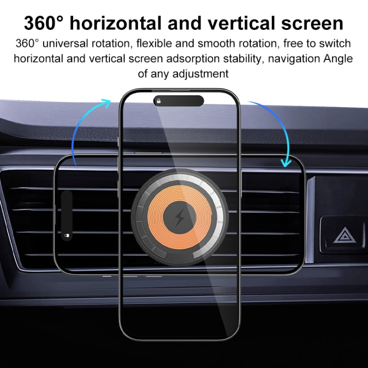wlons Air Outlet Transparent Magnetic Car Holder