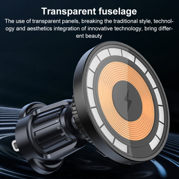 wlons Air Outlet Transparent Magnetic Car Holder