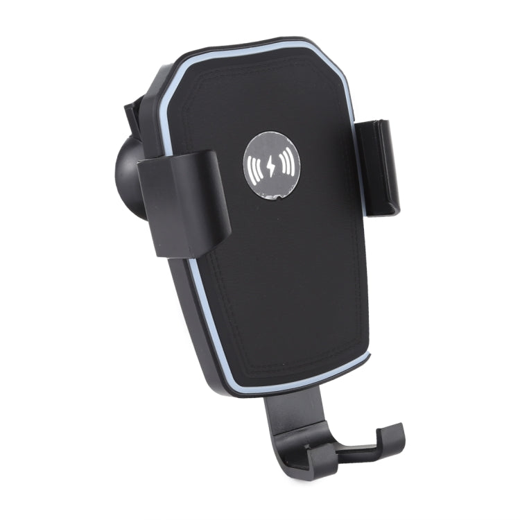 K81 10W QI Universal Rotating Gravity Induction Car Wireless Charging Mobile Phone Holder with Suction Cup
