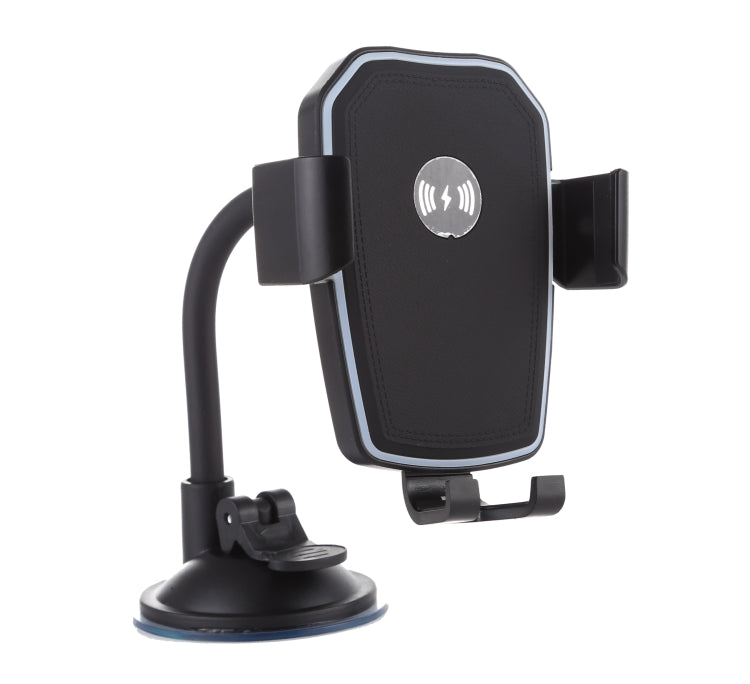K81 10W QI Universal Rotating Gravity Induction Car Wireless Charging Mobile Phone Holder with Suction Cup