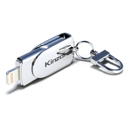 Kinzdi 32GB USB + 8 Pin Interface Metal Twister Flash U Disk