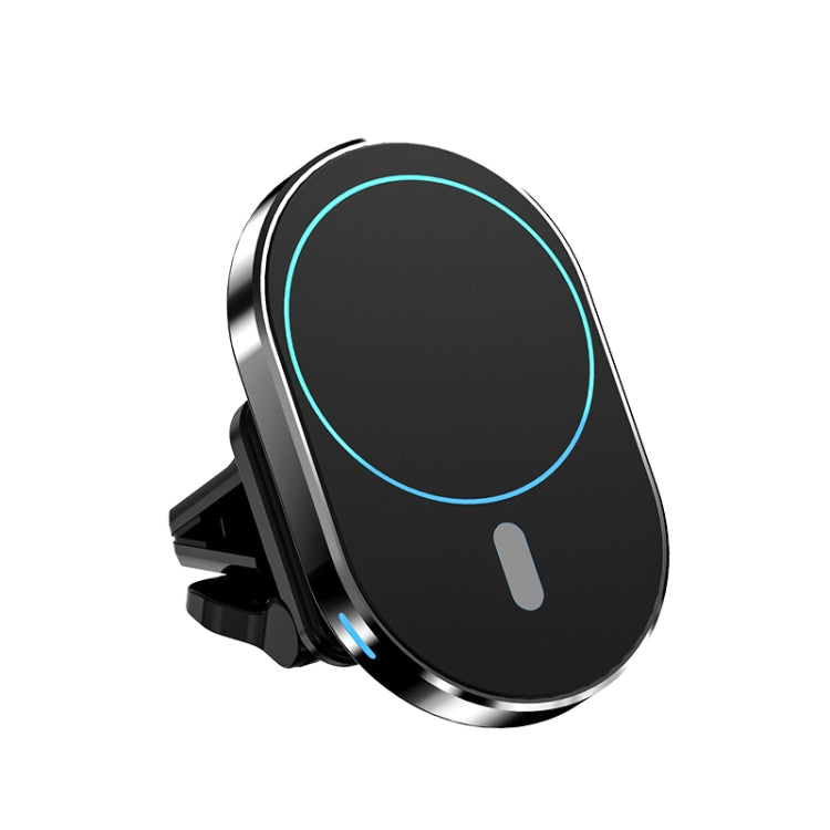 JJT-968 15W Max Output Magnetic Car Air Outlet Bracket Wireless Charger