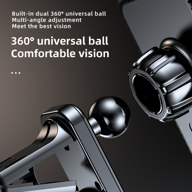 JJT-969 15W Max Output Magnetic Car Air Outlet Bracket Wireless Charger