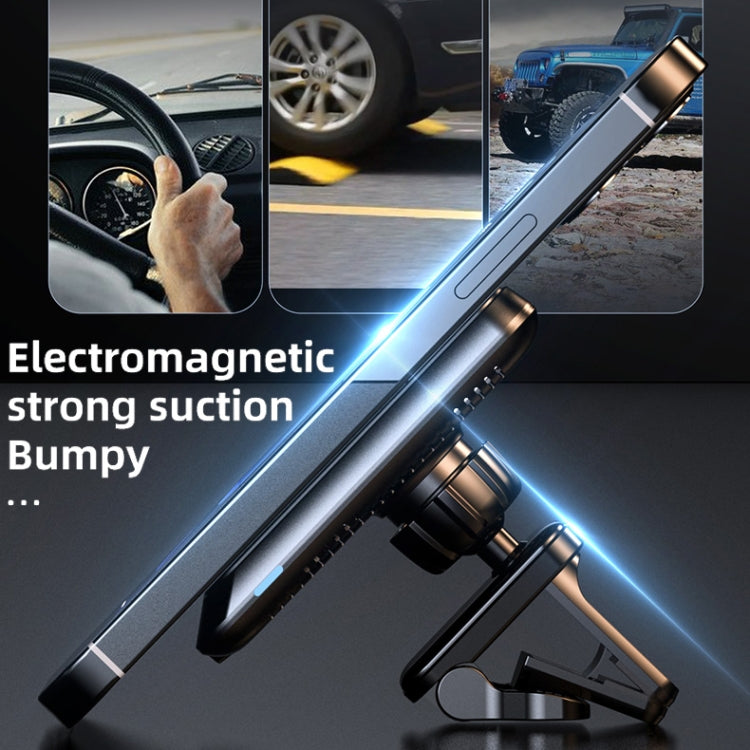 JJT-969 15W Max Output Magnetic Car Air Outlet Bracket Wireless Charger