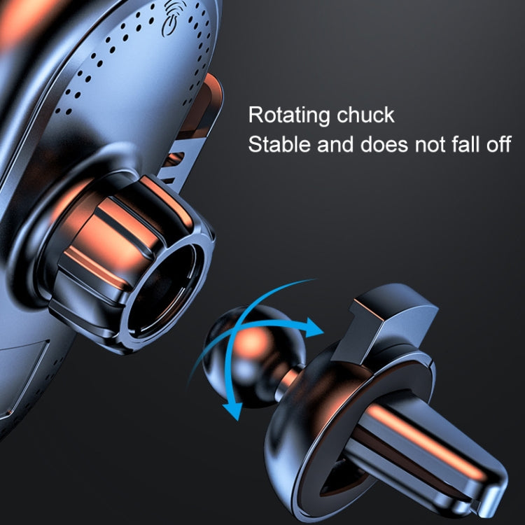 K10 15W Max Output Infrared Sensor Car Air Outlet Bracket Wireless Charger