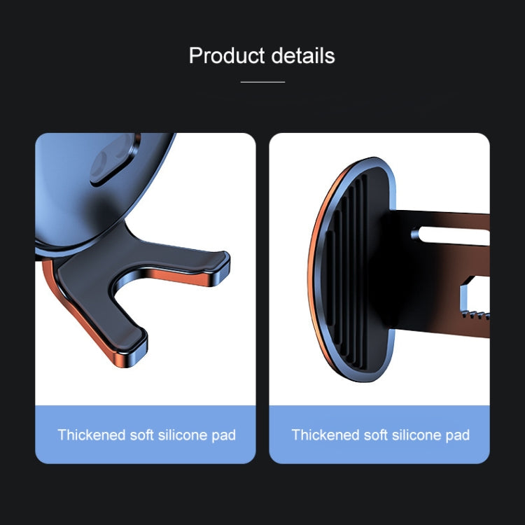 K10 15W Max Output Infrared Sensor Car Air Outlet Bracket Wireless Charger