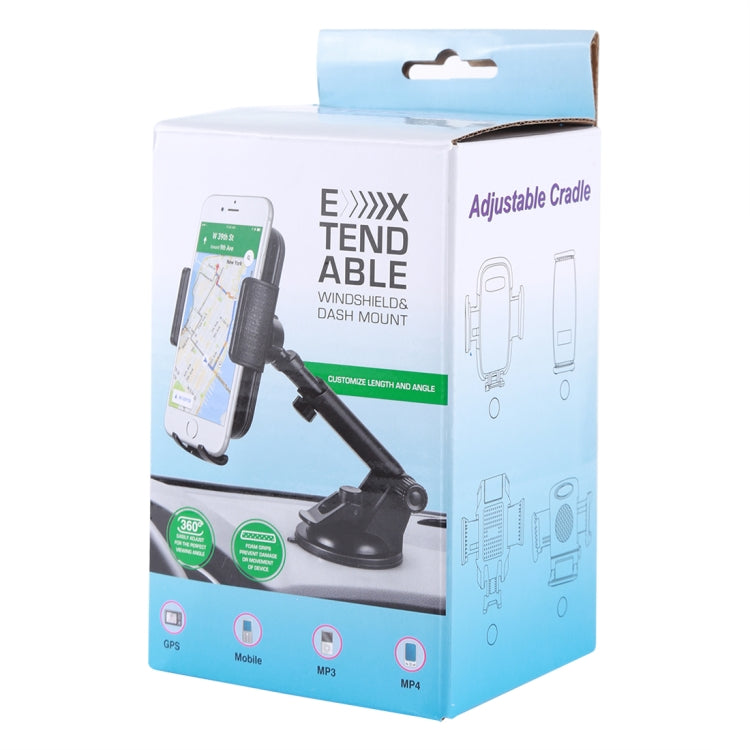 Universal Rotatable Adjustment Car Windshield Mobile Phone Holder with Suction Cup