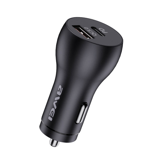 awei C-822 18W PD 8 Pin + 18W QC 3.0 USB Interface Car Charger