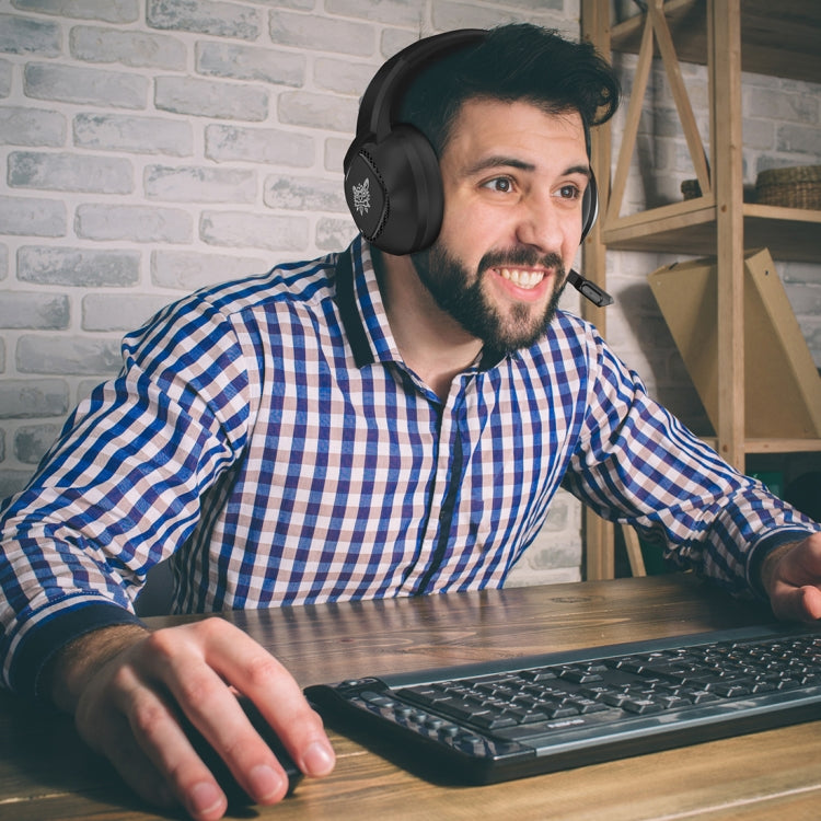 ONIKUMA K19 Single Plug Light Adjustable Gaming Headphone with Microphone